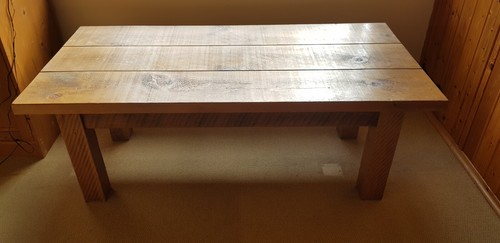 Solid pine table - pine,