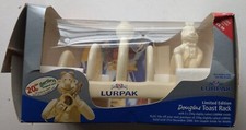 TOAST RACK DOUGLAS LURPAK THE BUTTERMAN,CERAMIC, COLLECTABLE.