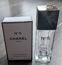 Empty Channel No 5 Glass Bottle Perfume 50 ml And Box 35ml Collectable Crafts