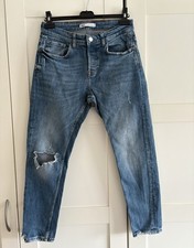 Zara Ripped Loose Fit Jeans