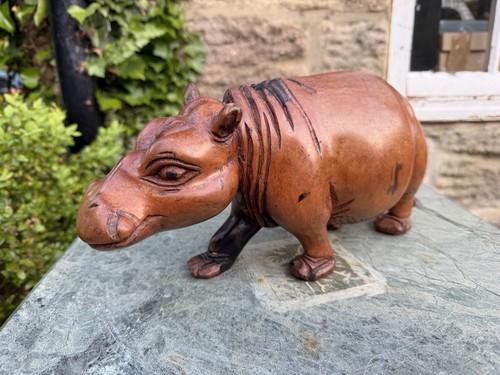 Vintage hand carved wooden - vintage,