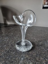 Clear Glass Single Stem Small
