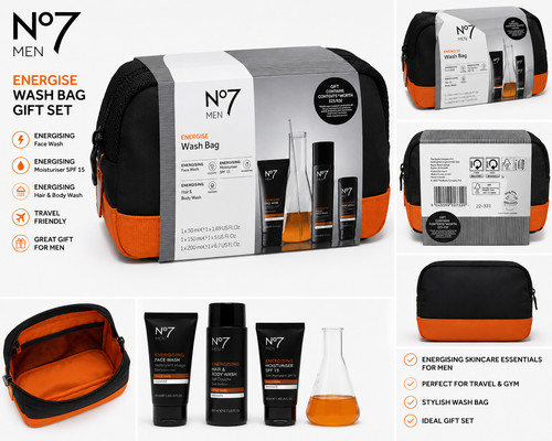 New no7 mens - new, energising