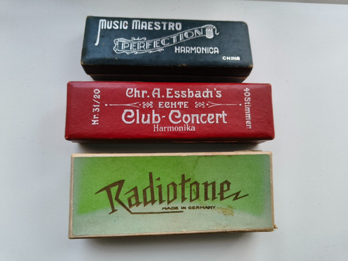 Vintage harmonica boxes - 3,