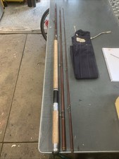 EAST ANGLIAN ROD CO 12’6” #8/9 FIBREGLASS D/HAND SALMON FLY FISHING ROD WITH BAG