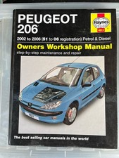 Haynes Peugeot 206 Petrol &