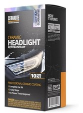 CERAKOTE Ceramic Headlight Restoration Kit - DIY Kit - Guaranteed!
