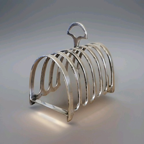 Vintage silver plated toast - vintage,