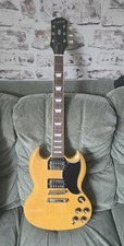 Epiphone Sg Standard 60s Tv Yellow Electric Guitar with Soft Case