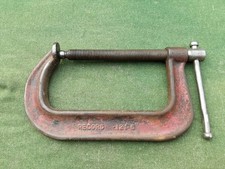 Record 6" G Clamp Workpiece Vice Welder Fabricator Blacksmith Metalwork DIY Tool