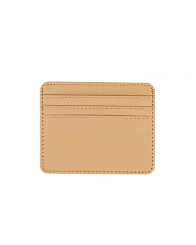 Leather card wallet - card, slim