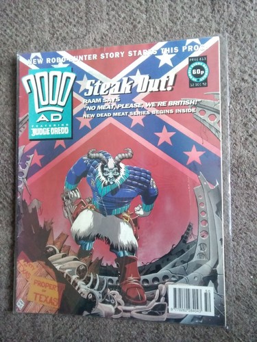 2000 judge dredd magazine - ad,