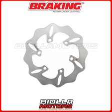 KW18FID FRONT BRAKE DISC SX BRAKING KAWASAKI KX 85 2005 - FIXED WAVE -