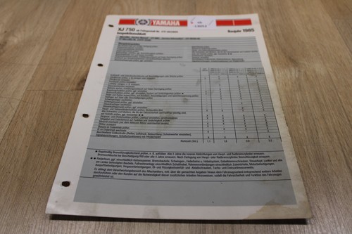 Yamaha xj750 41y inspection - yamaha,