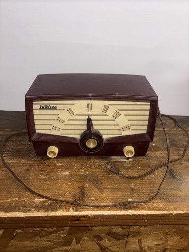 Vintage trav ler tube radio - trav-ler, am