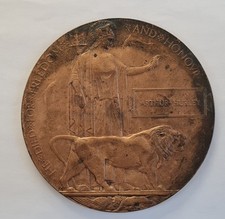 WW1 Death Penny  Arthur Hurley