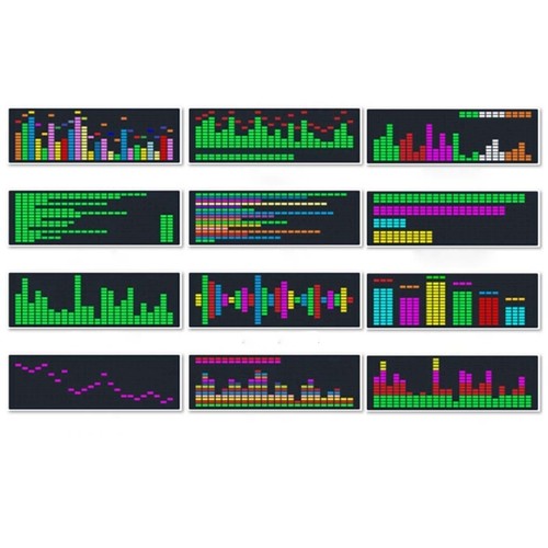 Music spectrum indicator - spectrum, vu