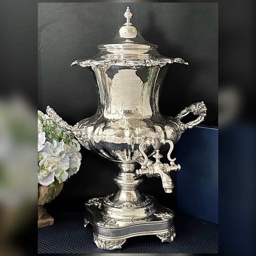 Antique samovar silver - samovar,