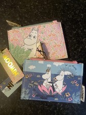 Two moomin wallets - moomin,
