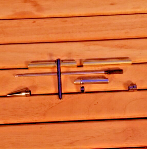 Slimline gun metal plated - gun, pen