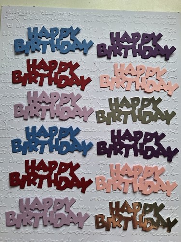 Luxury happy birthday - birthday, die