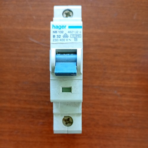 Hager amp curve 10ka mcb - 32, b