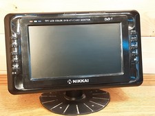 A Nikkai LCD DVB/ATV Card Reader Colour Monitor JV- TVC707EA Portable TV Tuner