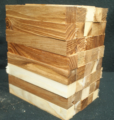 Hardwood pen blanks - in, a