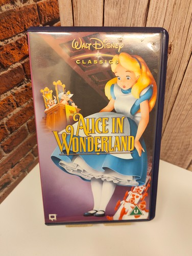 Alice wonderland vhs - in, walt