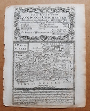 Antique Strip Road Map