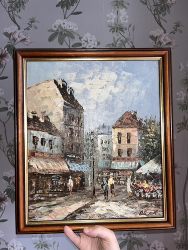 Vintage paris street - vintage,