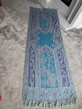 Pastel Blue Diamante Paisley