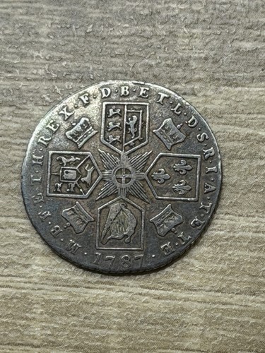 George iii sixpence 1787 - iii,,