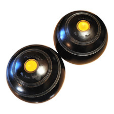 Thomas Taylor Glasgow No 2 Full Bias Crown Green Bowls E934