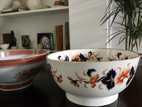 Large bone china imari style - china,