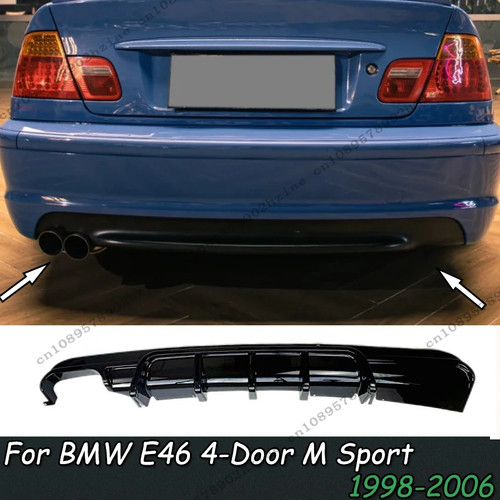 Bmw e46 sport rear diffuser - bmw,
