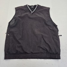 NIKE Golf Vest Large Black Men