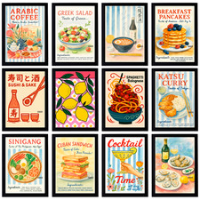 Food Poster A3 A4 A5 Tasty