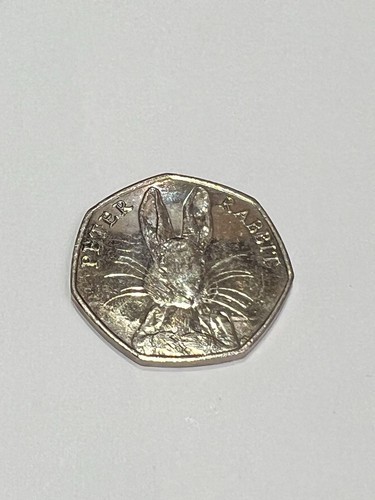 Peter rabbit 50p coin - 50p,
