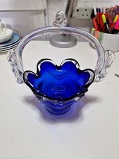MURANO ART GLASS BASKET-