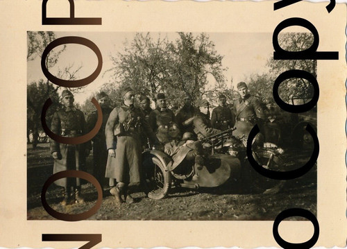 Photo wk2 wehrmacht motorcycle - photo,