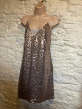 BNWT Next Gold Slip dress Party Cocktail size 14 RRP £50