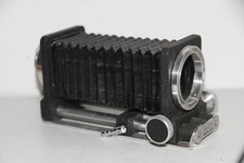 Aico Close Focusing Macro Bellows  Attachment With Exakta Camera & Lens Mounts.