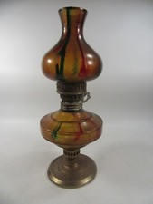 Vintage Amber  / Painted