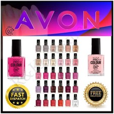 AVON PRO Ultra COLOUR 60 SECONDS QUICK DRY NAIL ENAMEL 10ml BNIB nail polish
