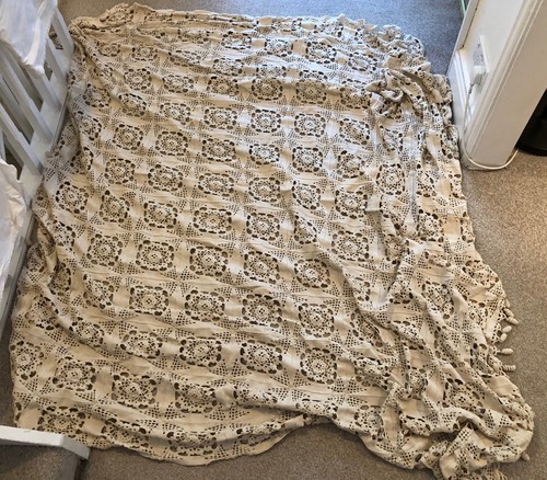 Vintage boho crochet lace - boho,