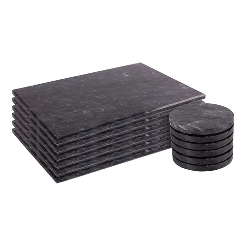 Marble placemats coasters - marble,