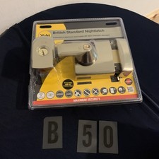 Yale 60mm British Standard Nightlatch Lock Polished Brass P-BS1-BLX-PB-60