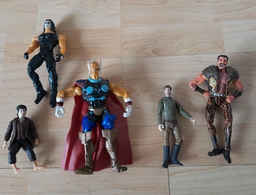 Bundle action figures wcw - action,