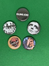 Set of 5 Badges - Killing Joke